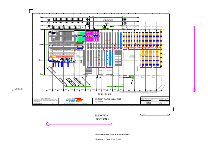 Auckland DC plan layout (digital twin prototype)