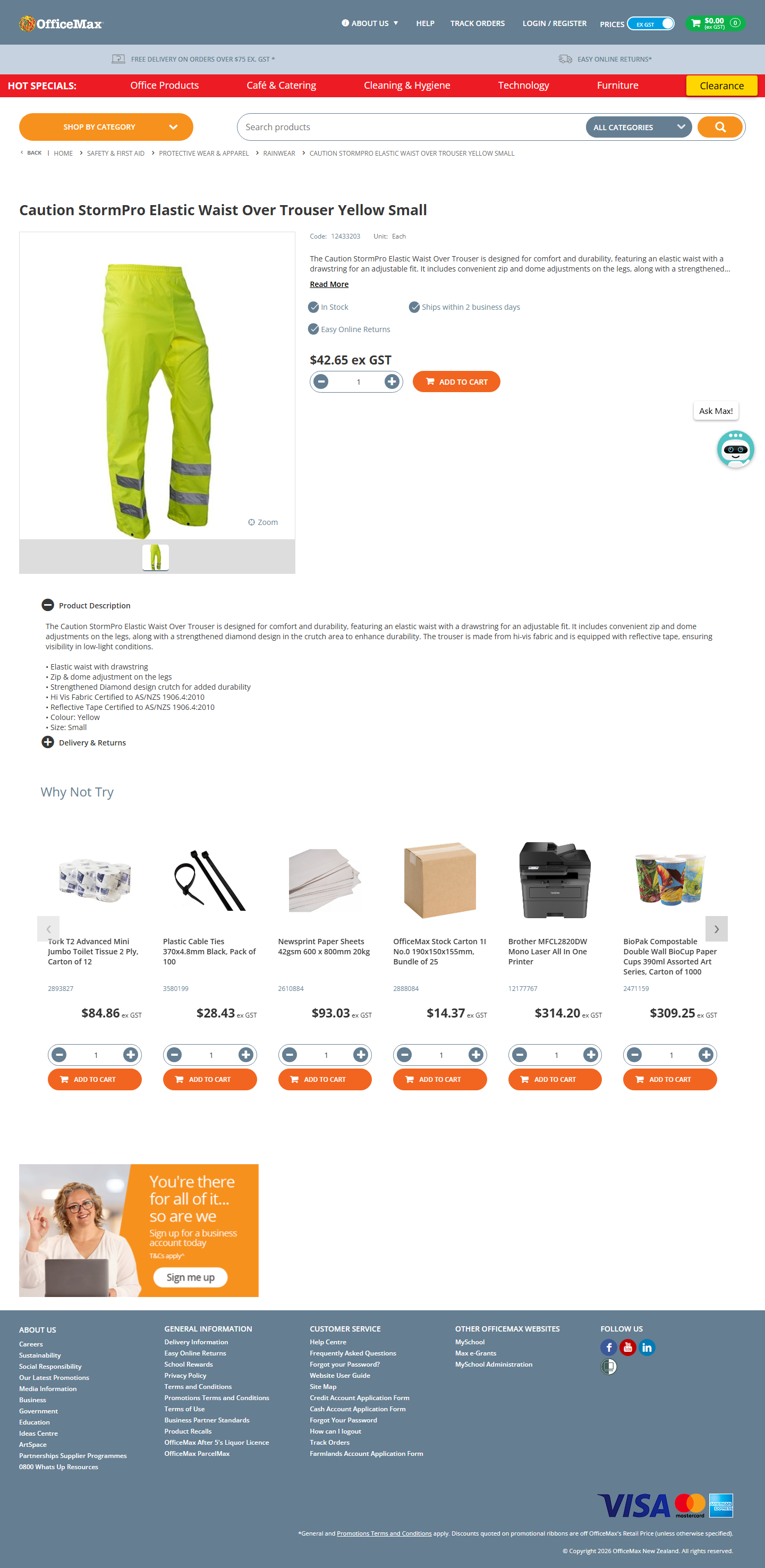 OMX trouser PDP